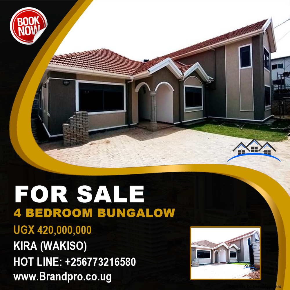 4 bedroom Bungalow  for sale in Kira Wakiso Uganda, code: 134429