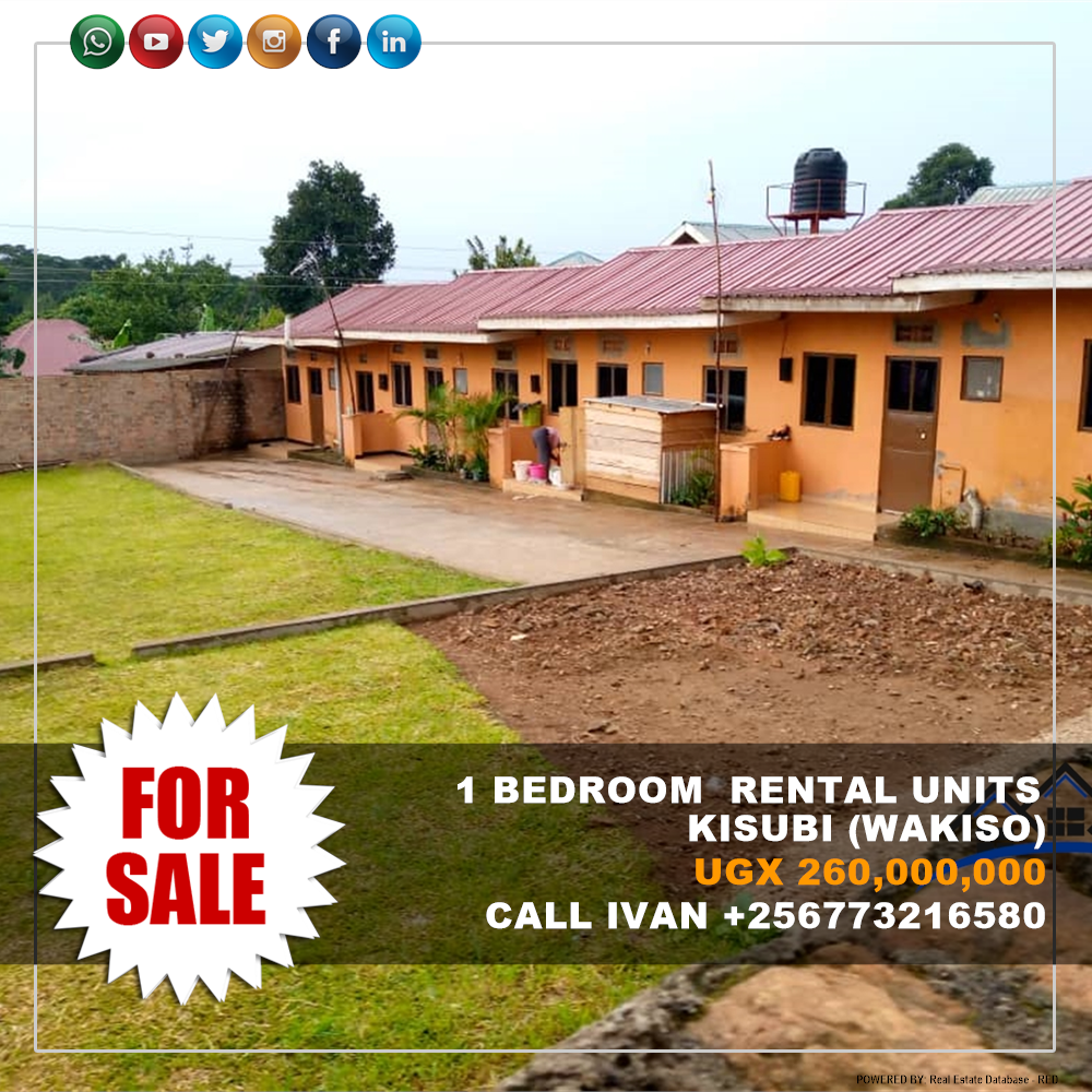 1 bedroom Rental units  for sale in Kisubi Wakiso Uganda, code: 134546
