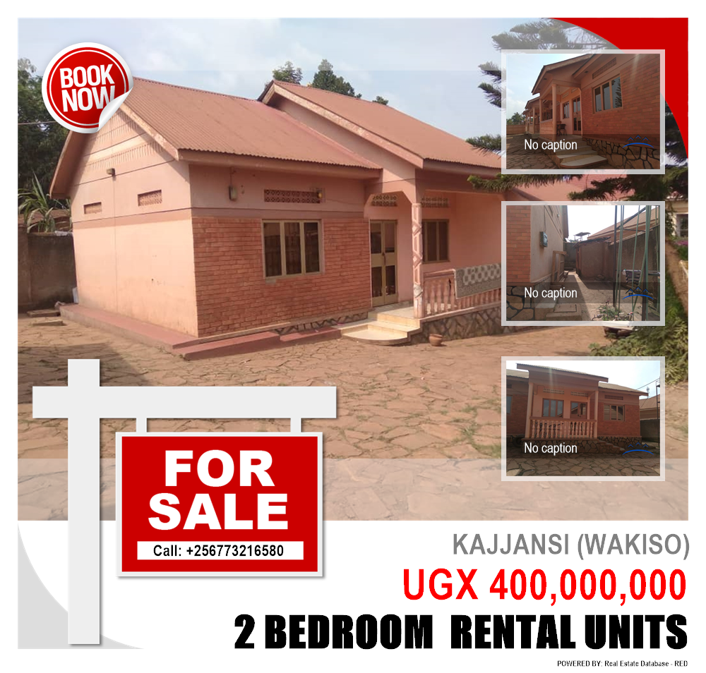 2 bedroom Rental units  for sale in Kajjansi Wakiso Uganda, code: 134611