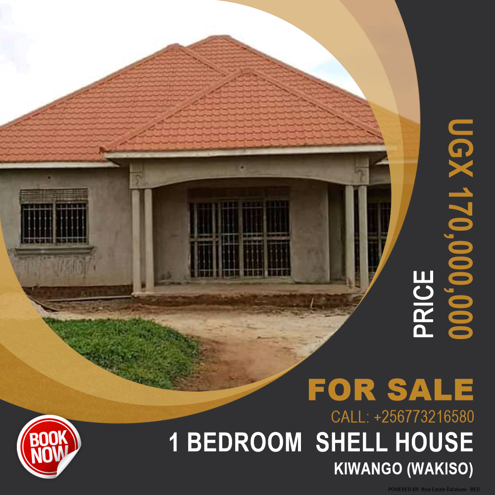 1 bedroom Shell House  for sale in Kiwango Wakiso Uganda, code: 134613