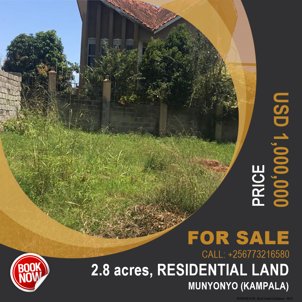 Residential Land  for sale in Munyonyo Kampala Uganda, code: 134790