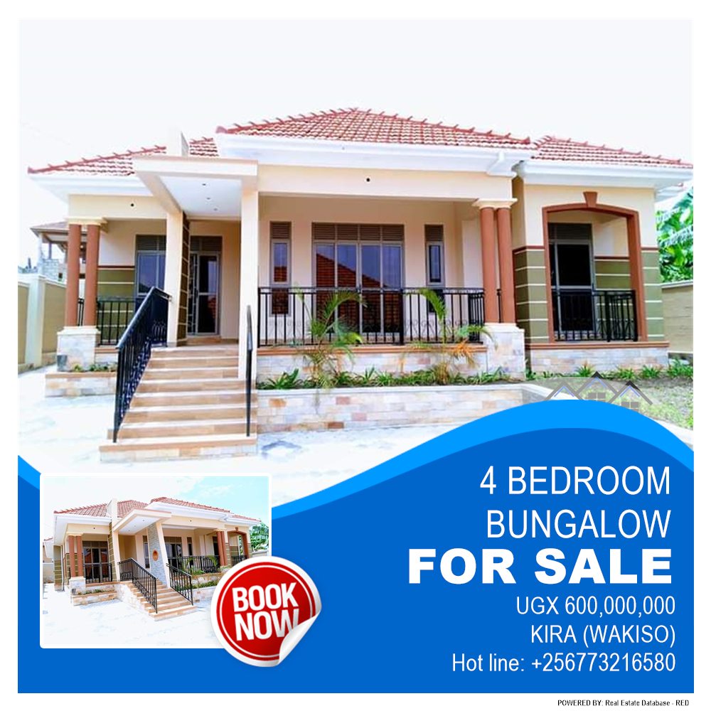 4 bedroom Bungalow  for sale in Kira Wakiso Uganda, code: 134796