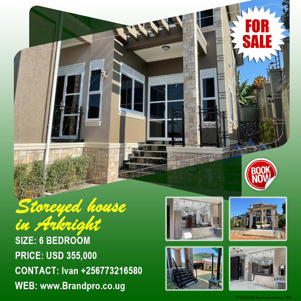 6 bedroom Storeyed house  for sale in Akright Wakiso Uganda, code: 134808
