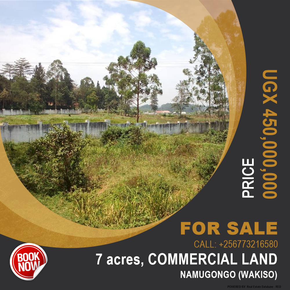 Commercial Land  for sale in Namugongo Wakiso Uganda, code: 134812