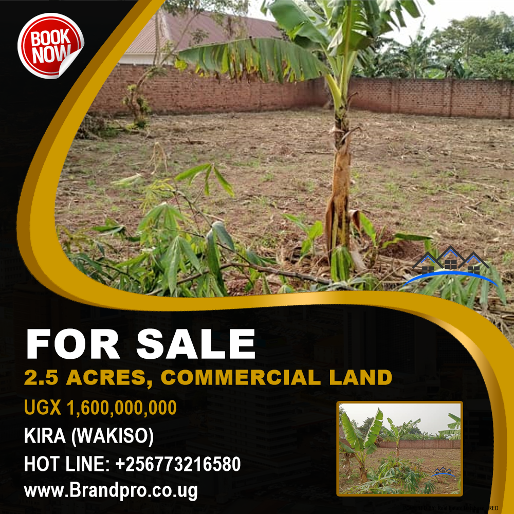 Commercial Land  for sale in Kira Wakiso Uganda, code: 134814