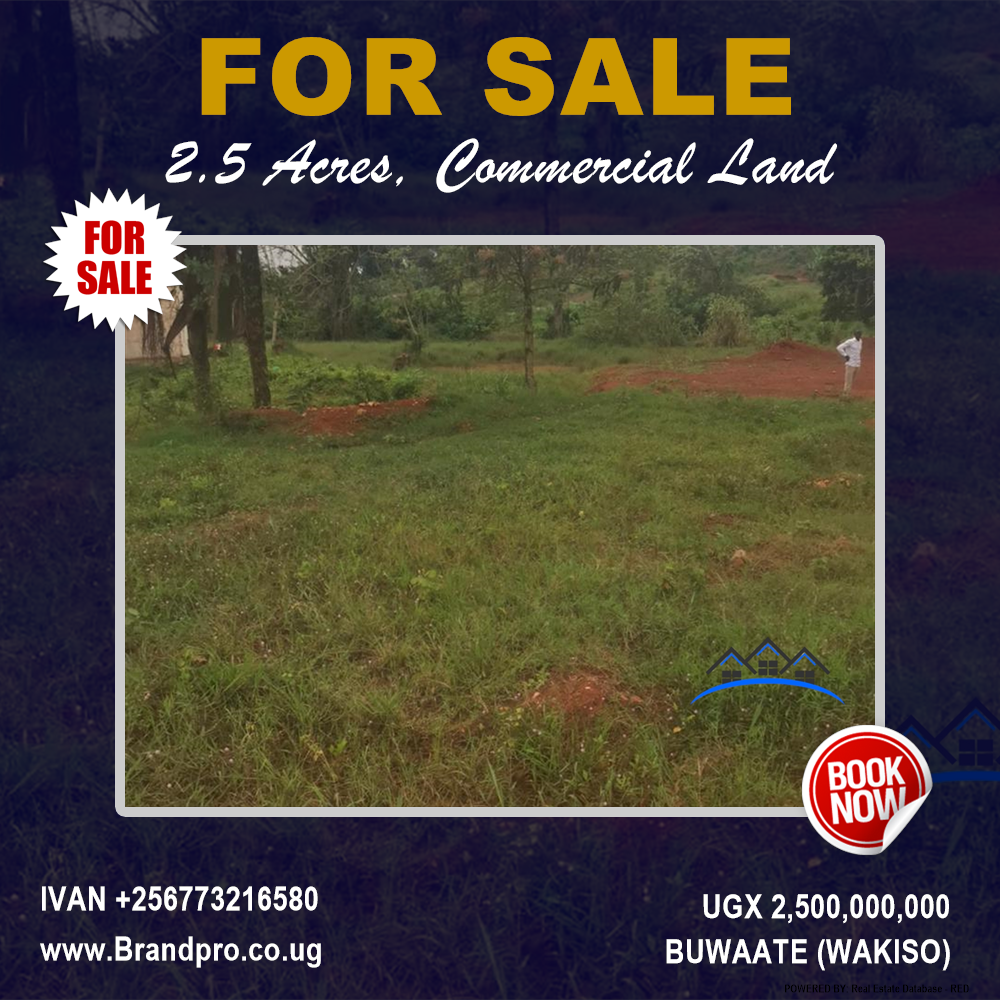 Commercial Land  for sale in Buwaate Wakiso Uganda, code: 134816