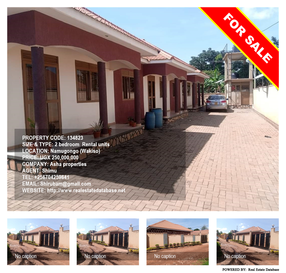 2 bedroom Rental units  for sale in Namugongo Wakiso Uganda, code: 134823