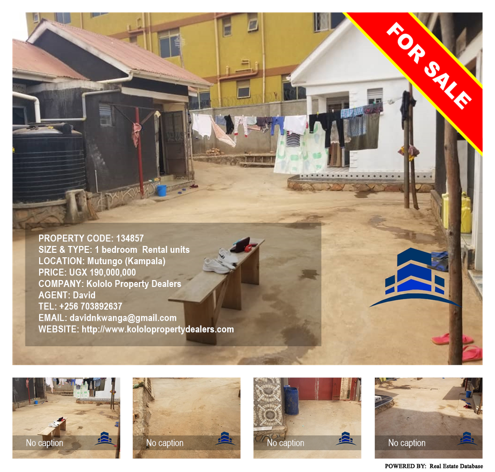 1 bedroom Rental units  for sale in Mutungo Kampala Uganda, code: 134857