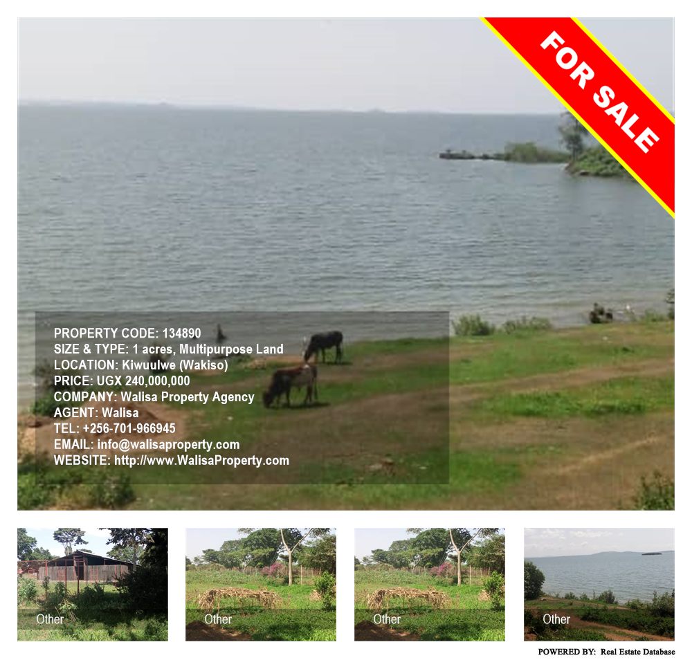 Multipurpose Land  for sale in Kiwuulwe Wakiso Uganda, code: 134890