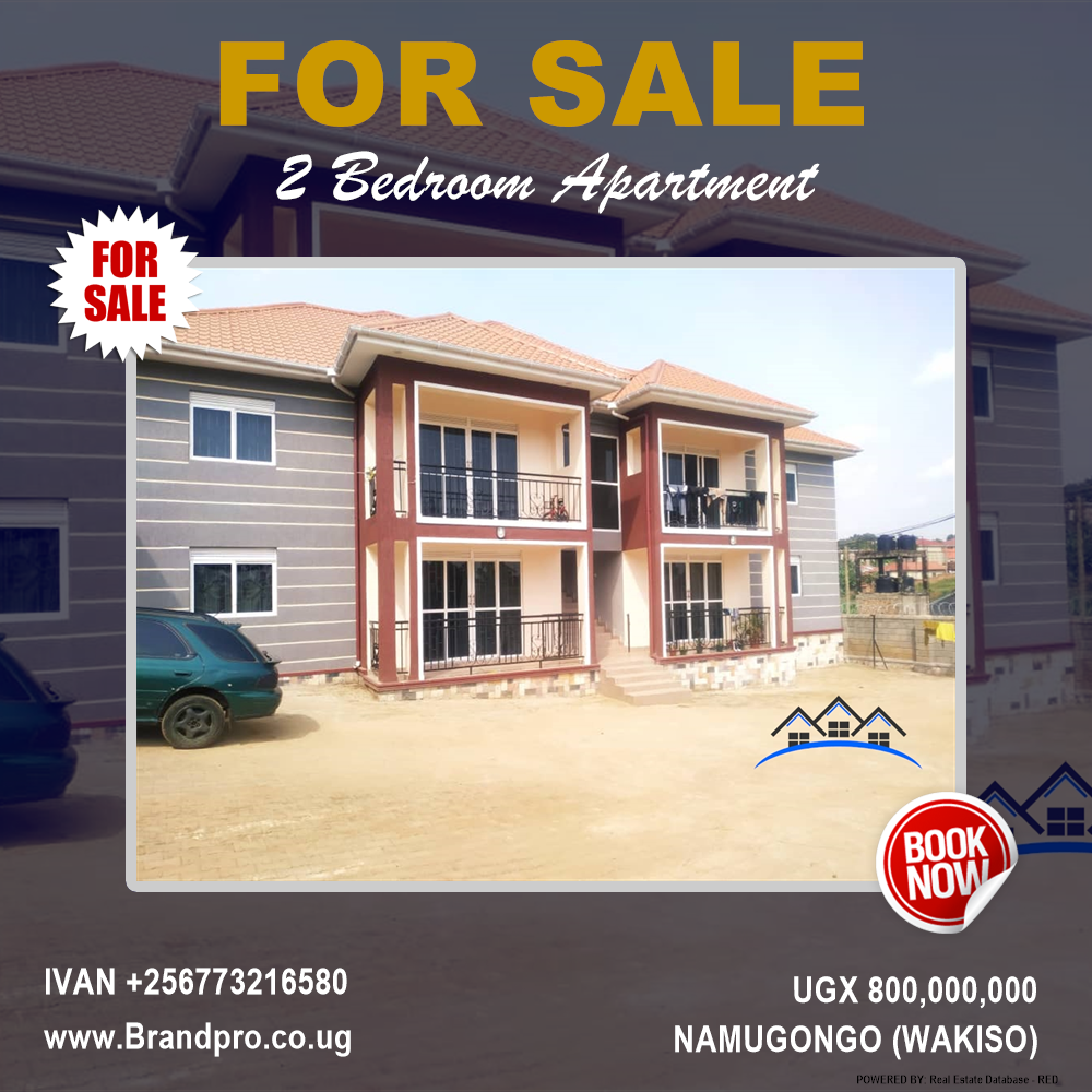 2 bedroom Apartment  for sale in Namugongo Wakiso Uganda, code: 135015