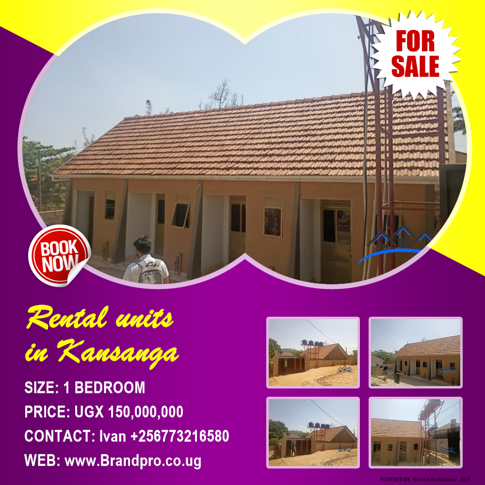 1 bedroom Rental units  for sale in Kansanga Kampala Uganda, code: 135027