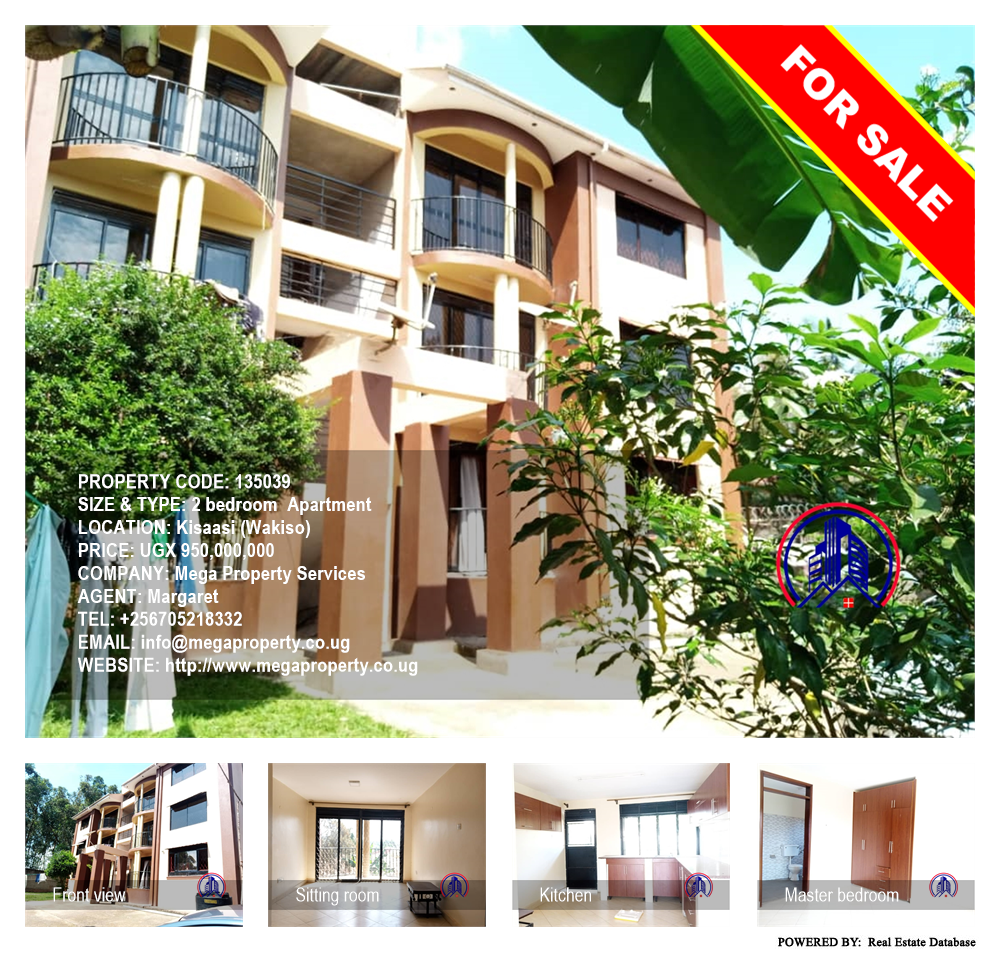 2 bedroom Apartment  for sale in Kisaasi Wakiso Uganda, code: 135039