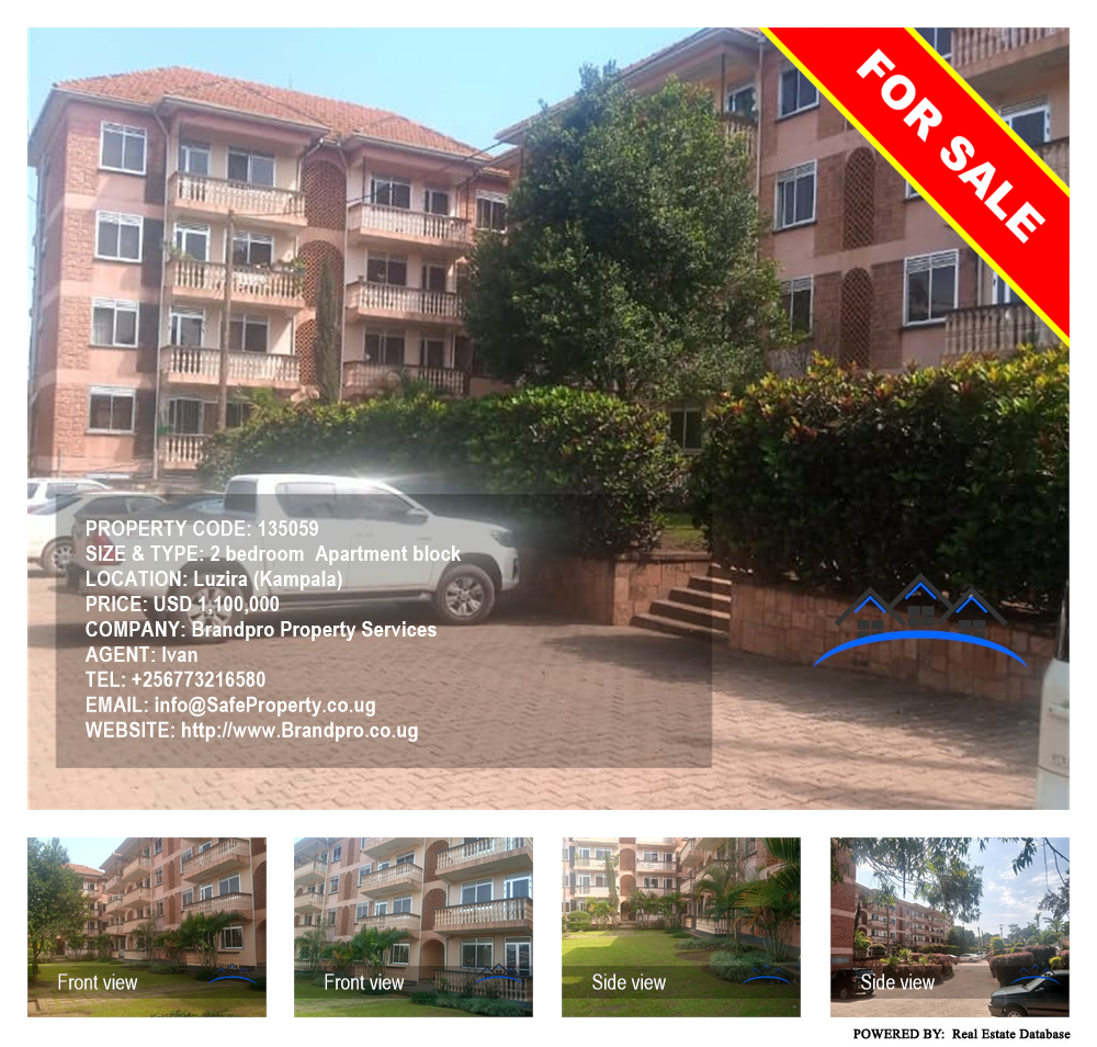 2 bedroom Apartment block  for sale in Luzira Kampala Uganda, code: 135059