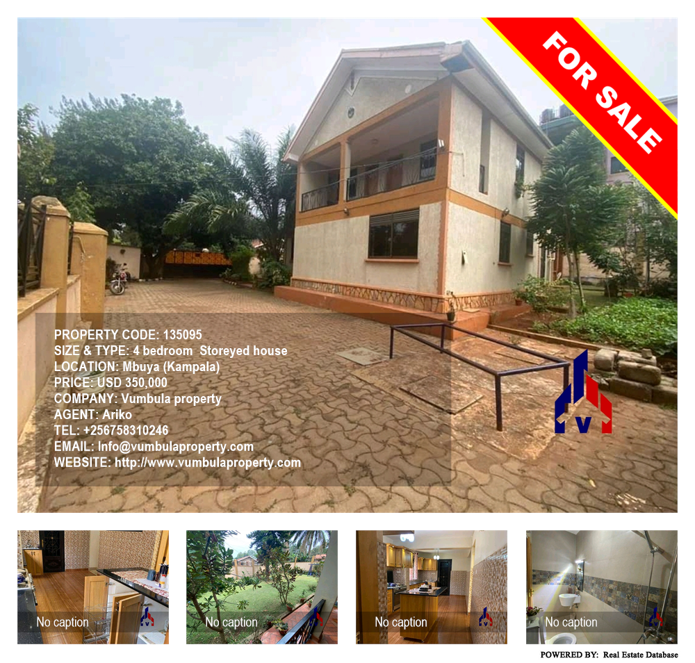 4 bedroom Storeyed house  for sale in Mbuya Kampala Uganda, code: 135095