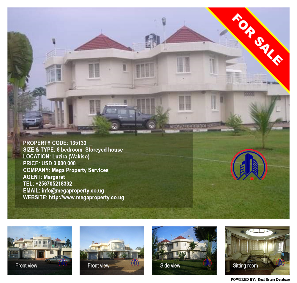 8 bedroom Storeyed house  for sale in Luzira Wakiso Uganda, code: 135133
