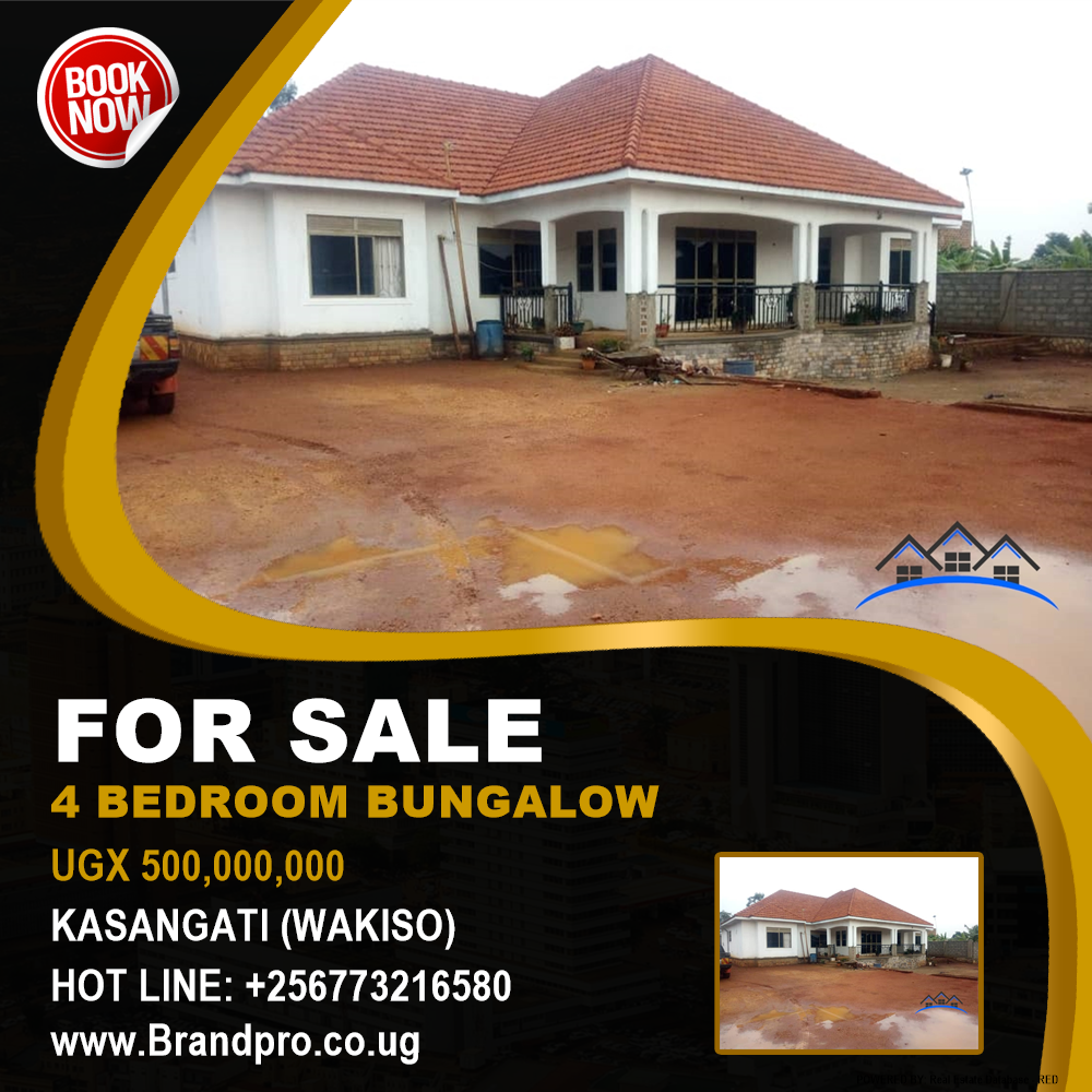 4 bedroom Bungalow  for sale in Kasangati Wakiso Uganda, code: 135318