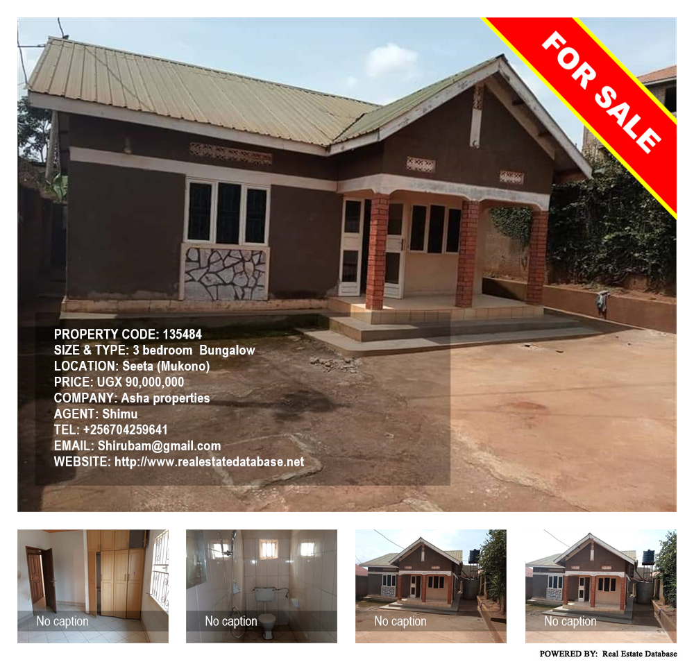 3 bedroom Bungalow  for sale in Seeta Mukono Uganda, code: 135484