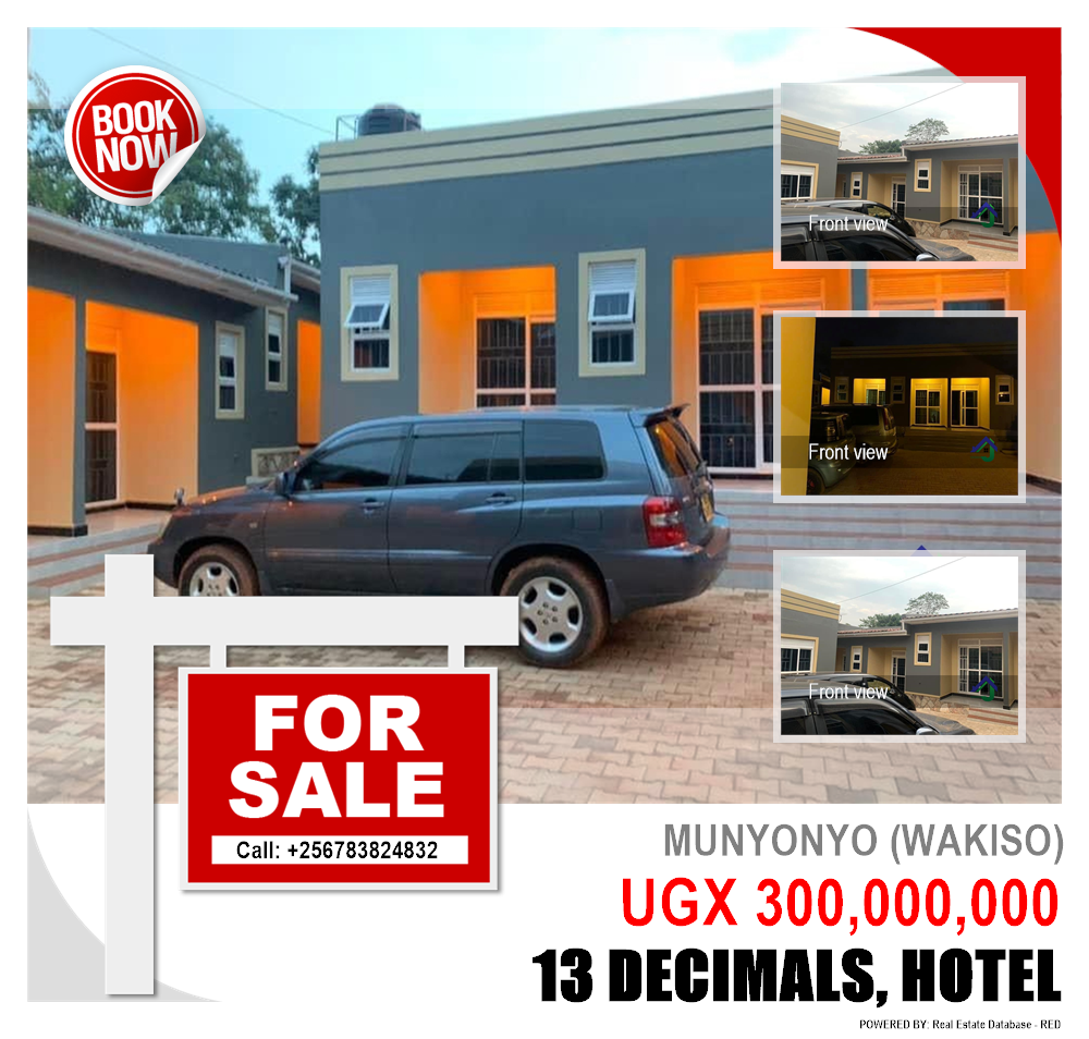 Hotel  for sale in Munyonyo Wakiso Uganda, code: 135648