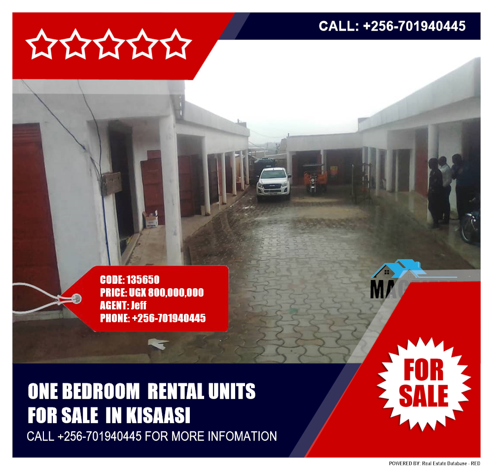 1 bedroom Rental units  for sale in Kisaasi Kampala Uganda, code: 135650