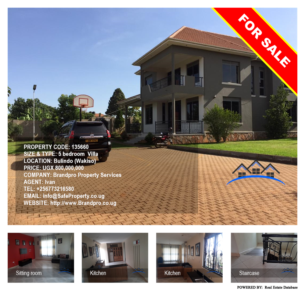 5 bedroom Villa  for sale in Bulindo Wakiso Uganda, code: 135660