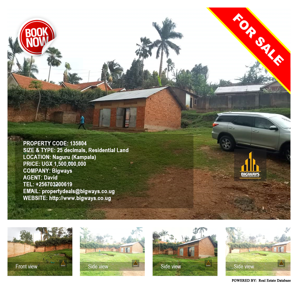 Residential Land  for sale in Naguru Kampala Uganda, code: 135804