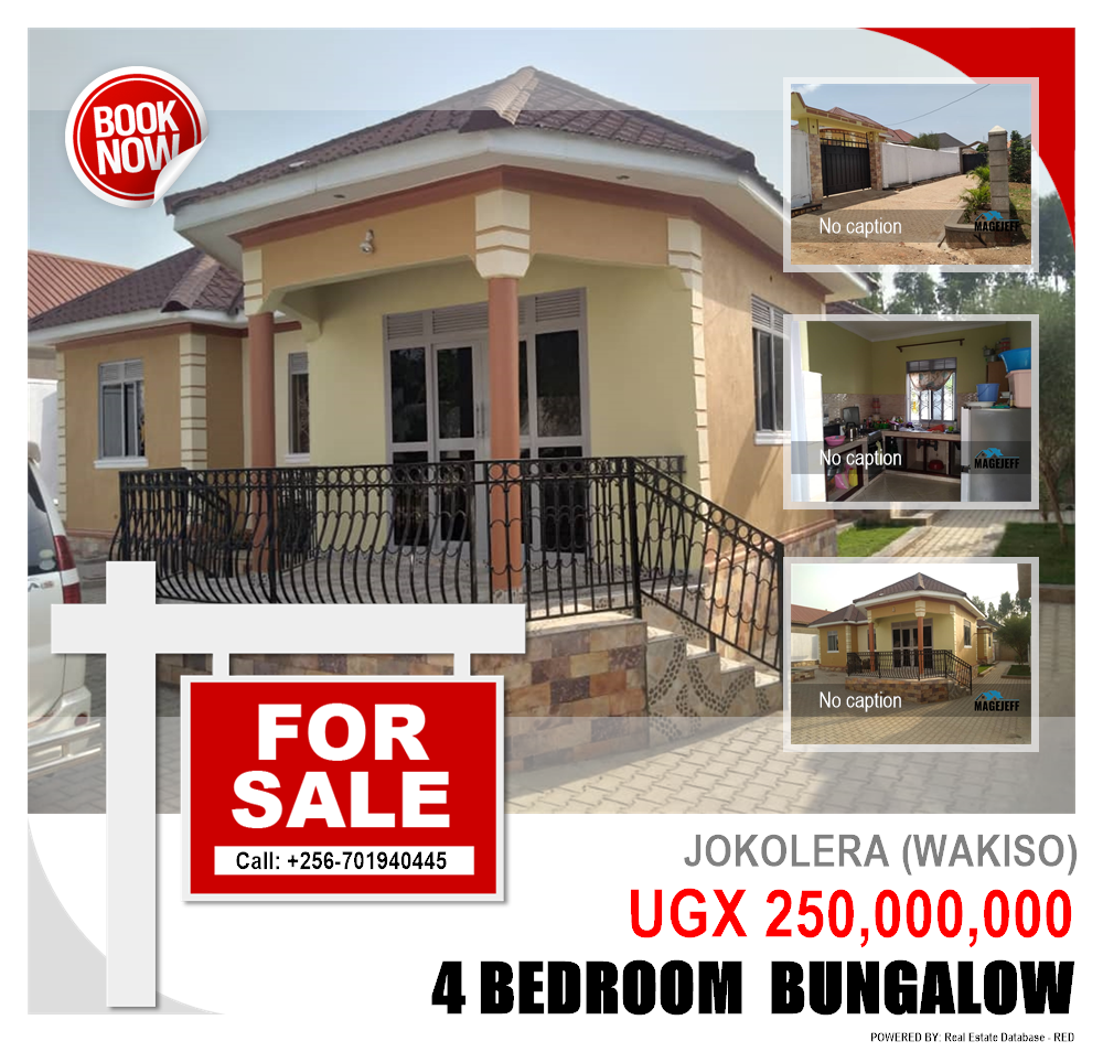 4 bedroom Bungalow  for sale in Jokolela Wakiso Uganda, code: 135838