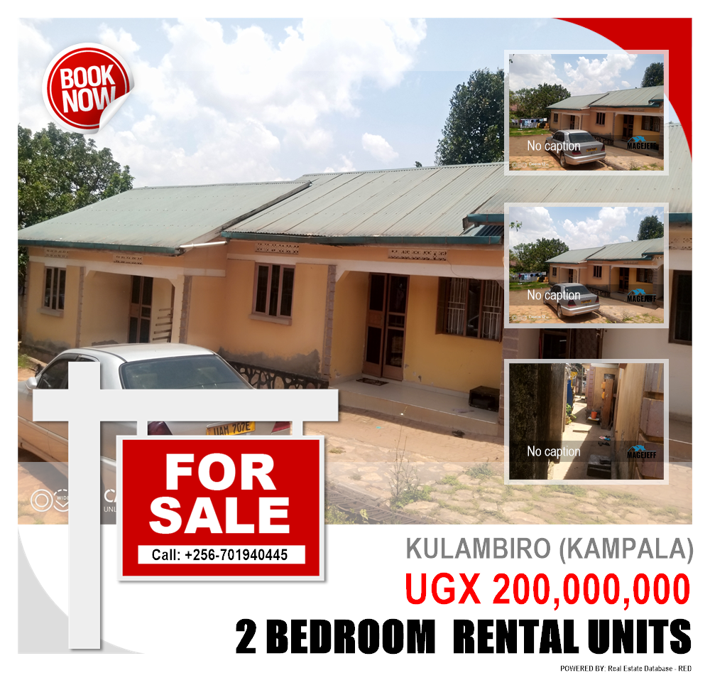 2 bedroom Rental units  for sale in Kulambilo Kampala Uganda, code: 135850