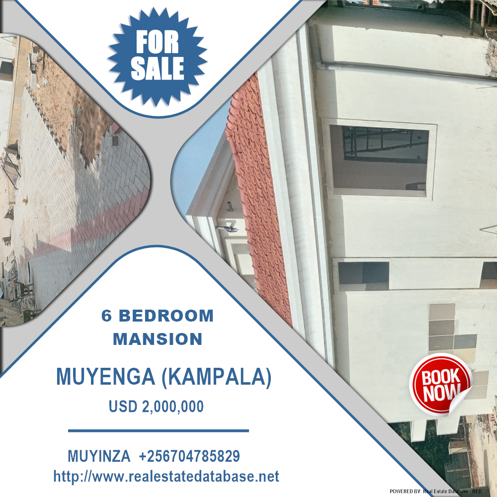 6 bedroom Mansion  for sale in Muyenga Kampala Uganda, code: 136005