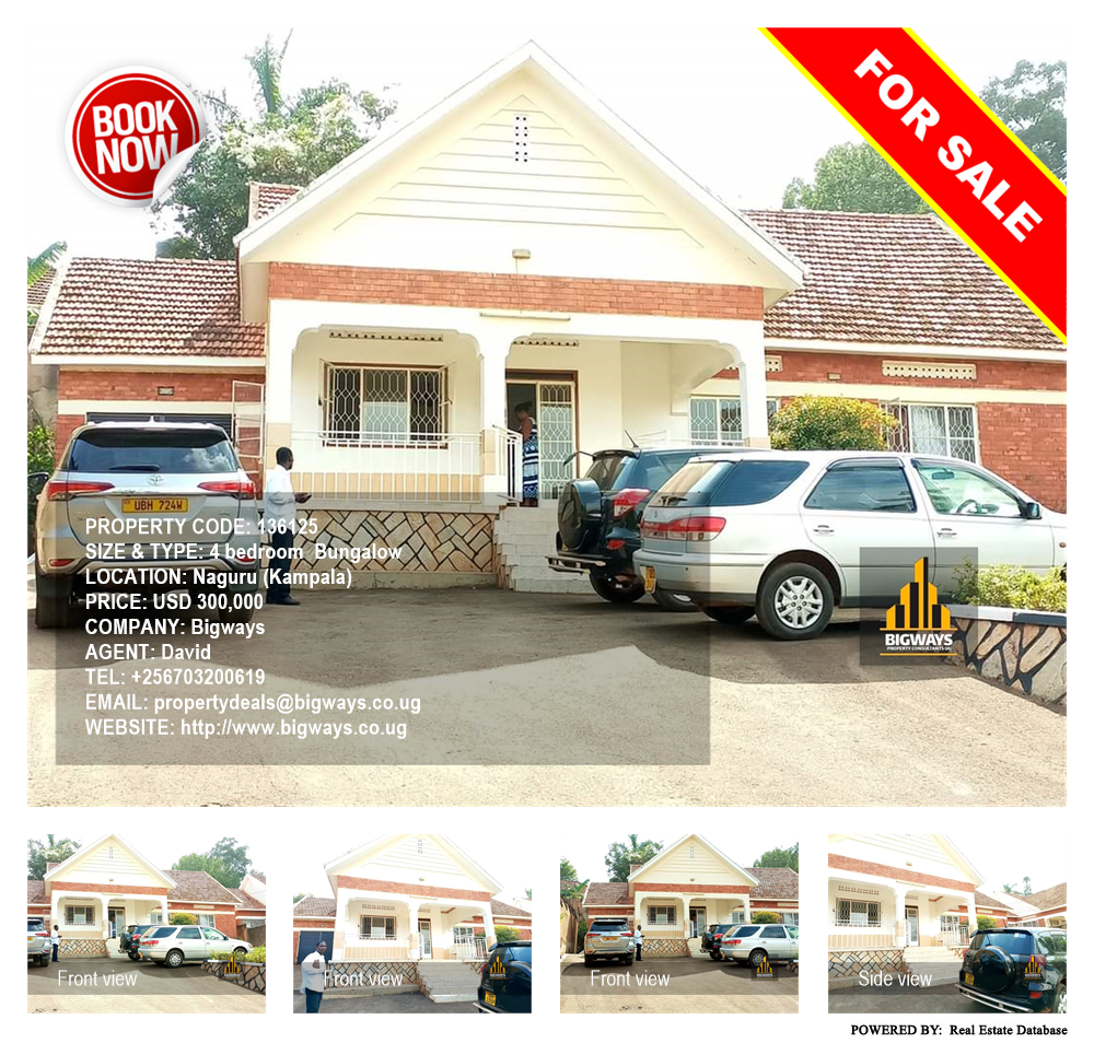 4 bedroom Bungalow  for sale in Naguru Kampala Uganda, code: 136125