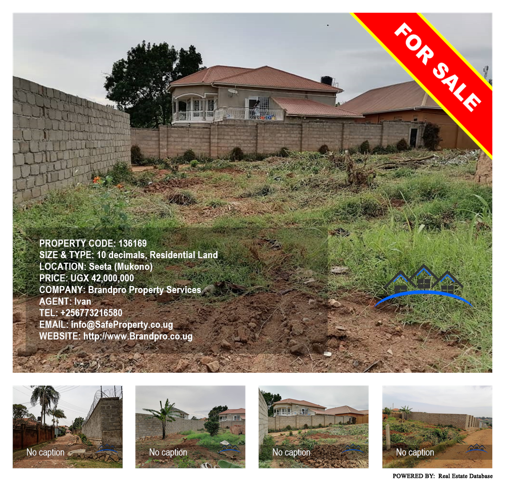 Residential Land  for sale in Seeta Mukono Uganda, code: 136169