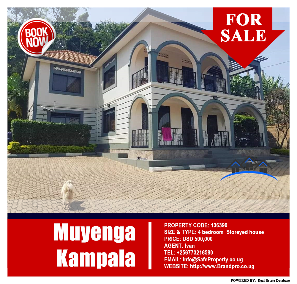 4 bedroom Storeyed house  for sale in Muyenga Kampala Uganda, code: 136390