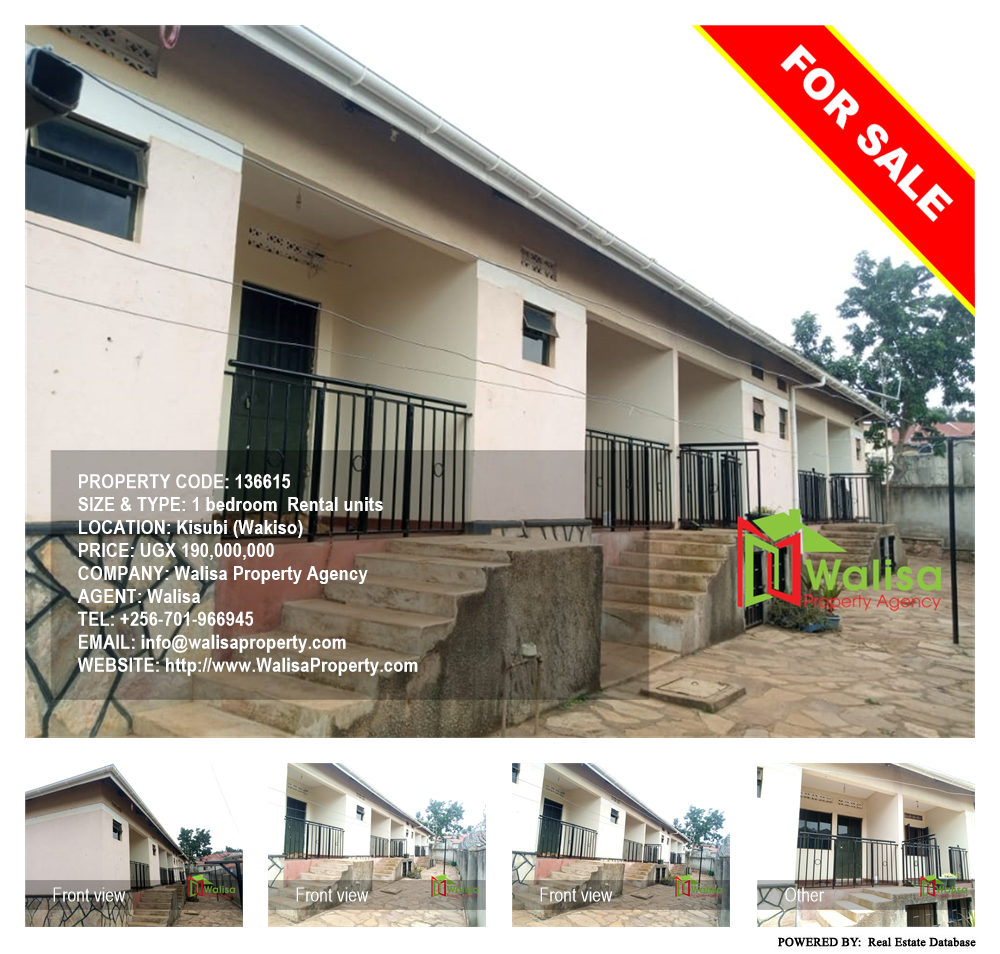 1 bedroom Rental units  for sale in Kisubi Wakiso Uganda, code: 136615