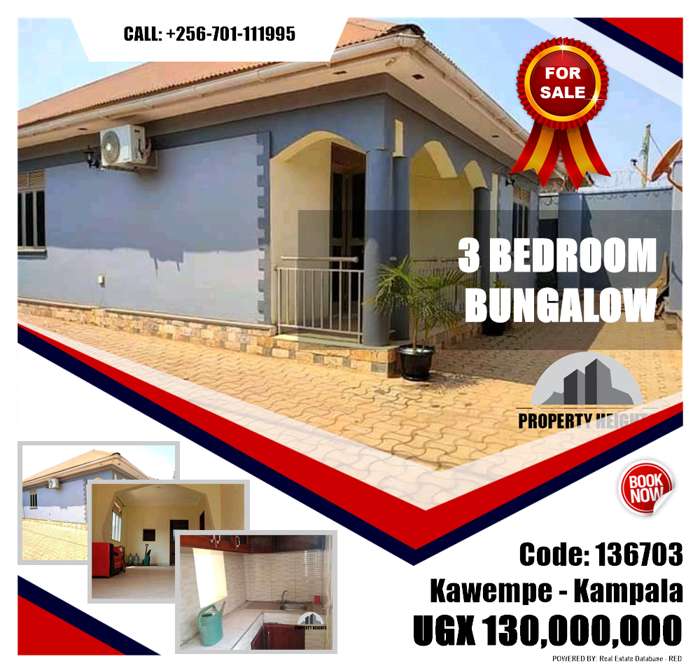 3 bedroom Bungalow  for sale in Kawempe Kampala Uganda, code: 136703