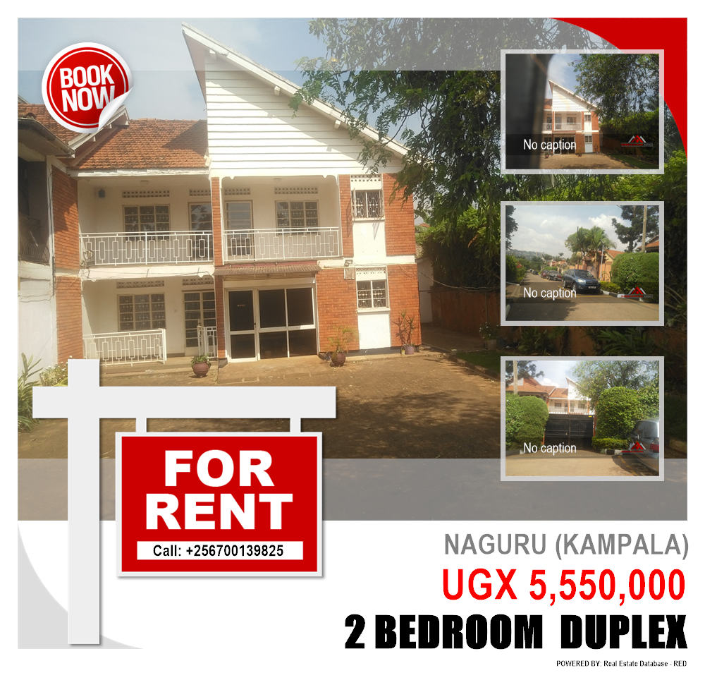 2 bedroom Duplex  for rent in Naguru Kampala Uganda, code: 136855