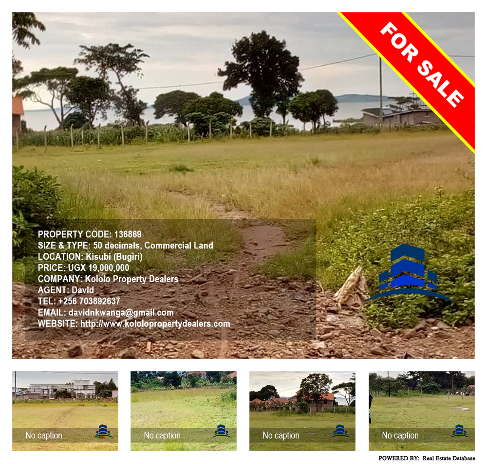 Commercial Land  for sale in Kisubi Bugiri Uganda, code: 136869