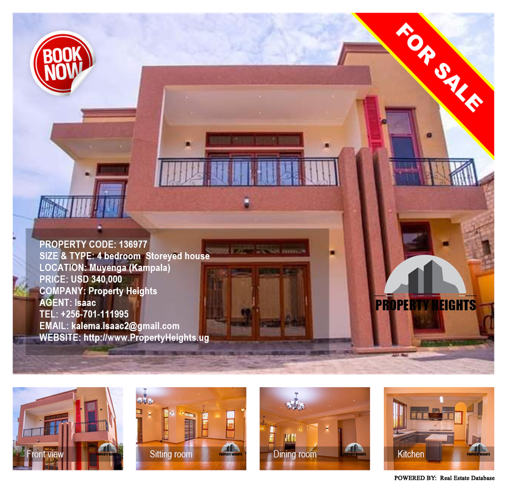 4 bedroom Storeyed house  for sale in Muyenga Kampala Uganda, code: 136977