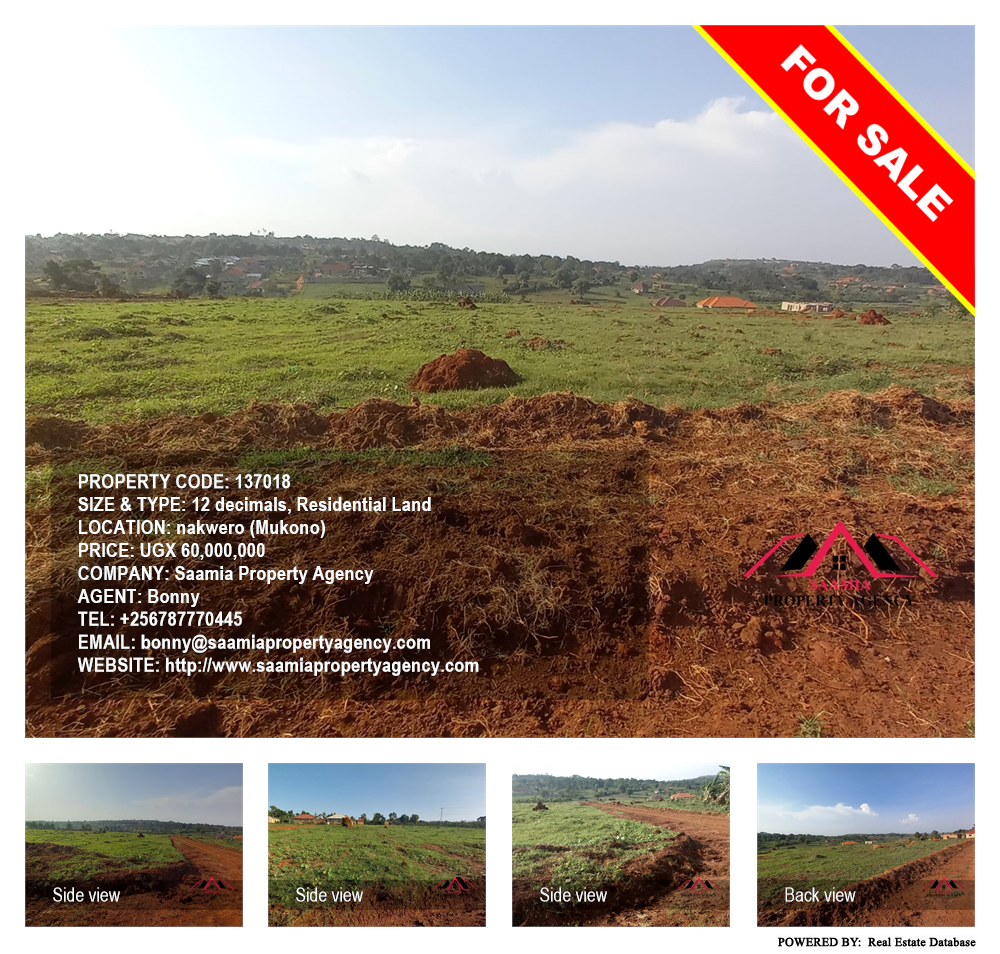 Residential Land  for sale in Nakweelo Mukono Uganda, code: 137018