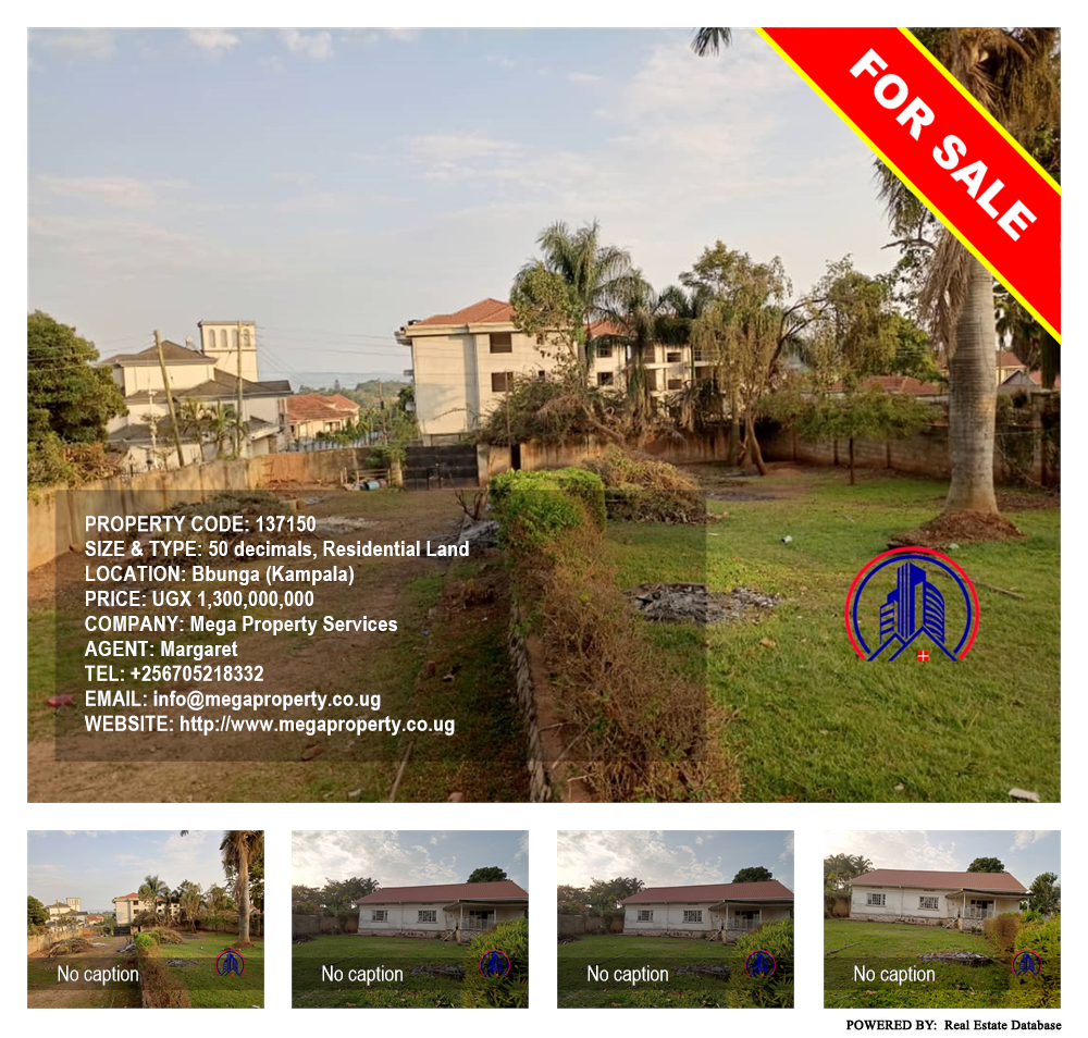 Residential Land  for sale in Bbunga Kampala Uganda, code: 137150