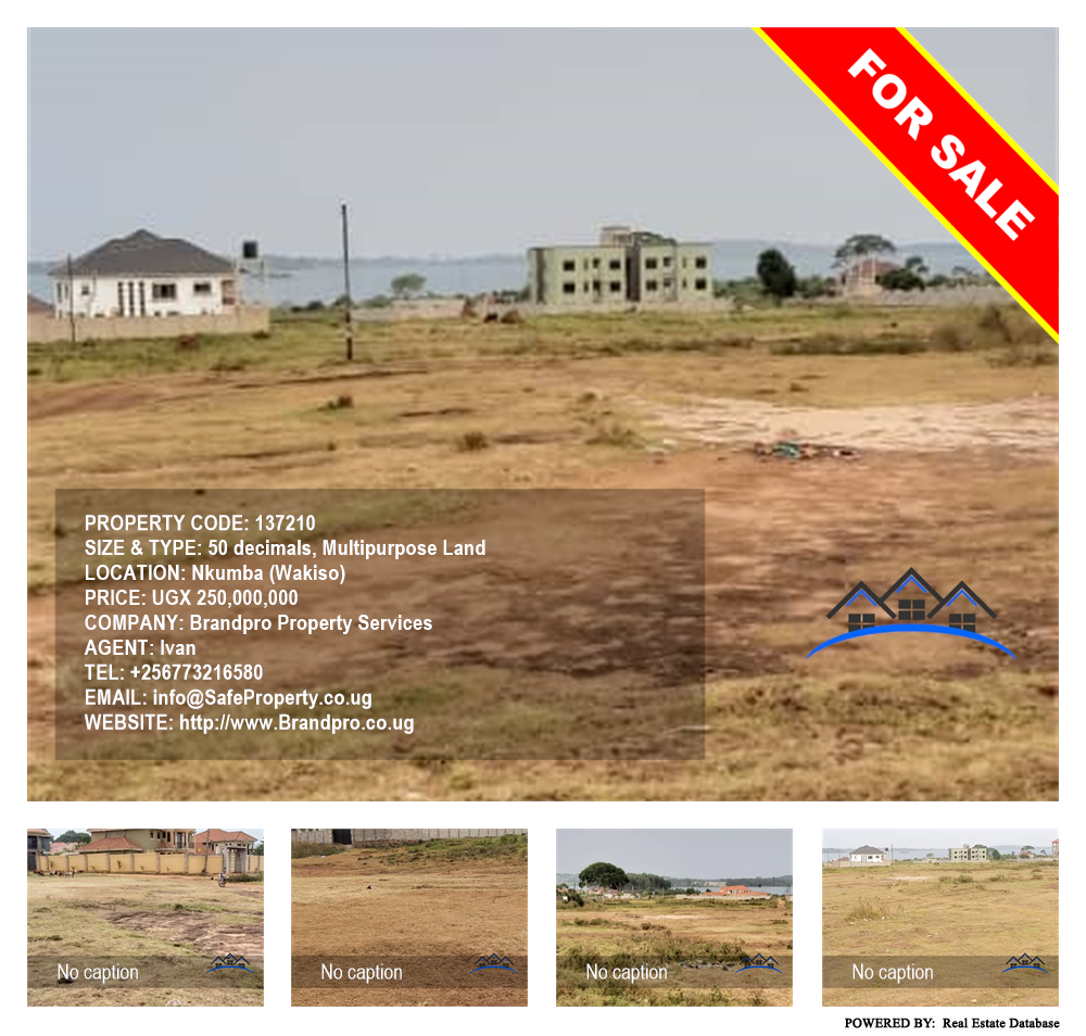 Multipurpose Land  for sale in Nkumba Wakiso Uganda, code: 137210