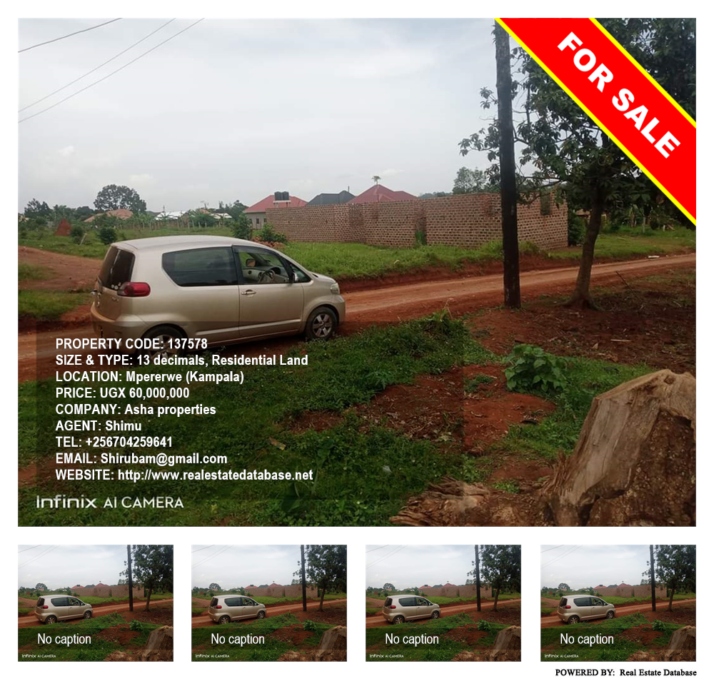 Residential Land  for sale in Mpererwe Kampala Uganda, code: 137578