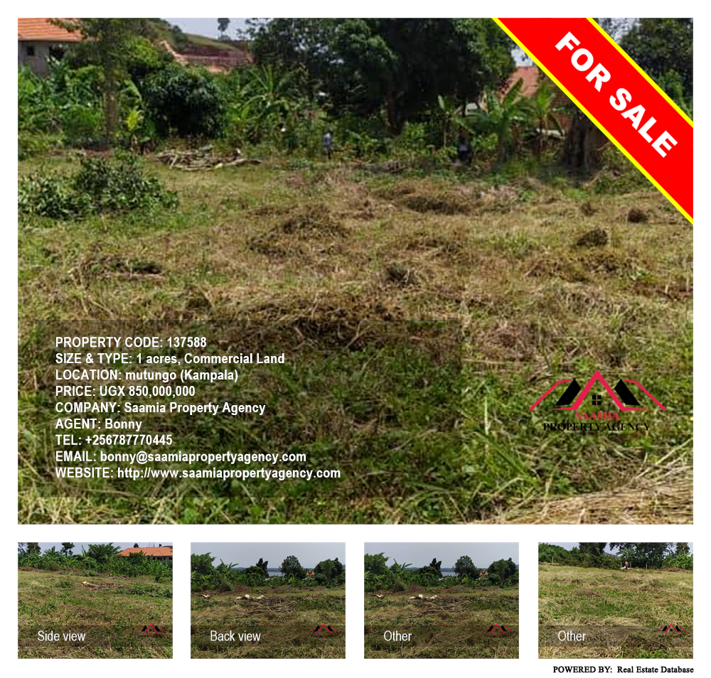 Commercial Land  for sale in Mutungo Kampala Uganda, code: 137588