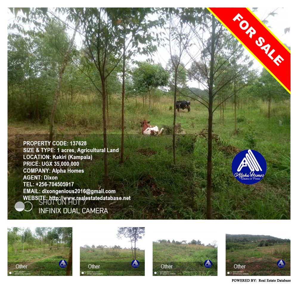 Agricultural Land  for sale in Kakiri Kampala Uganda, code: 137628