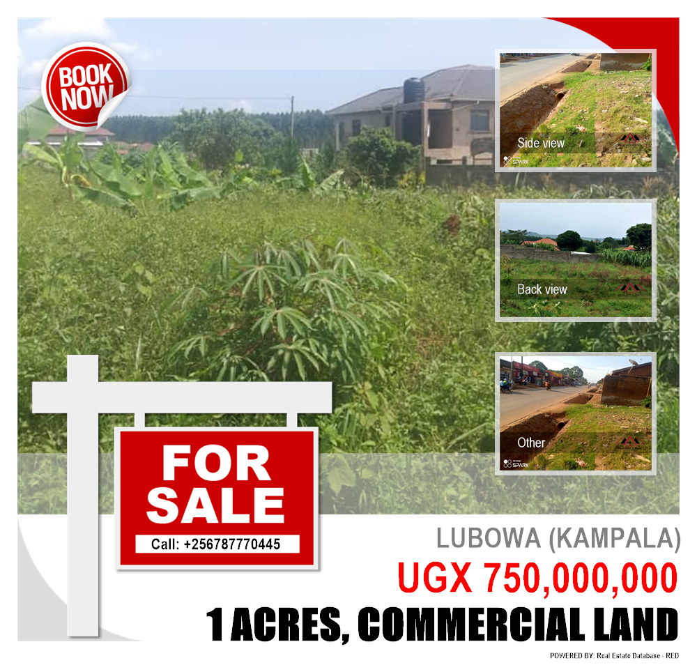 Commercial Land  for sale in Lubowa Kampala Uganda, code: 137826