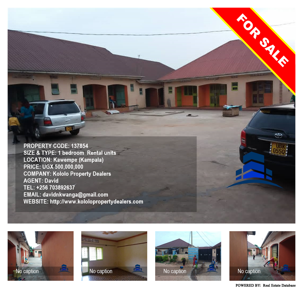 1 bedroom Rental units  for sale in Kawempe Kampala Uganda, code: 137854