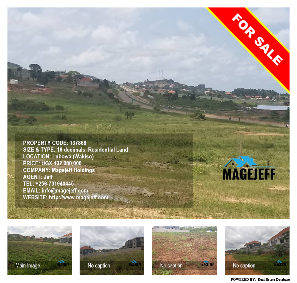 Residential Land  for sale in Lubowa Wakiso Uganda, code: 137868