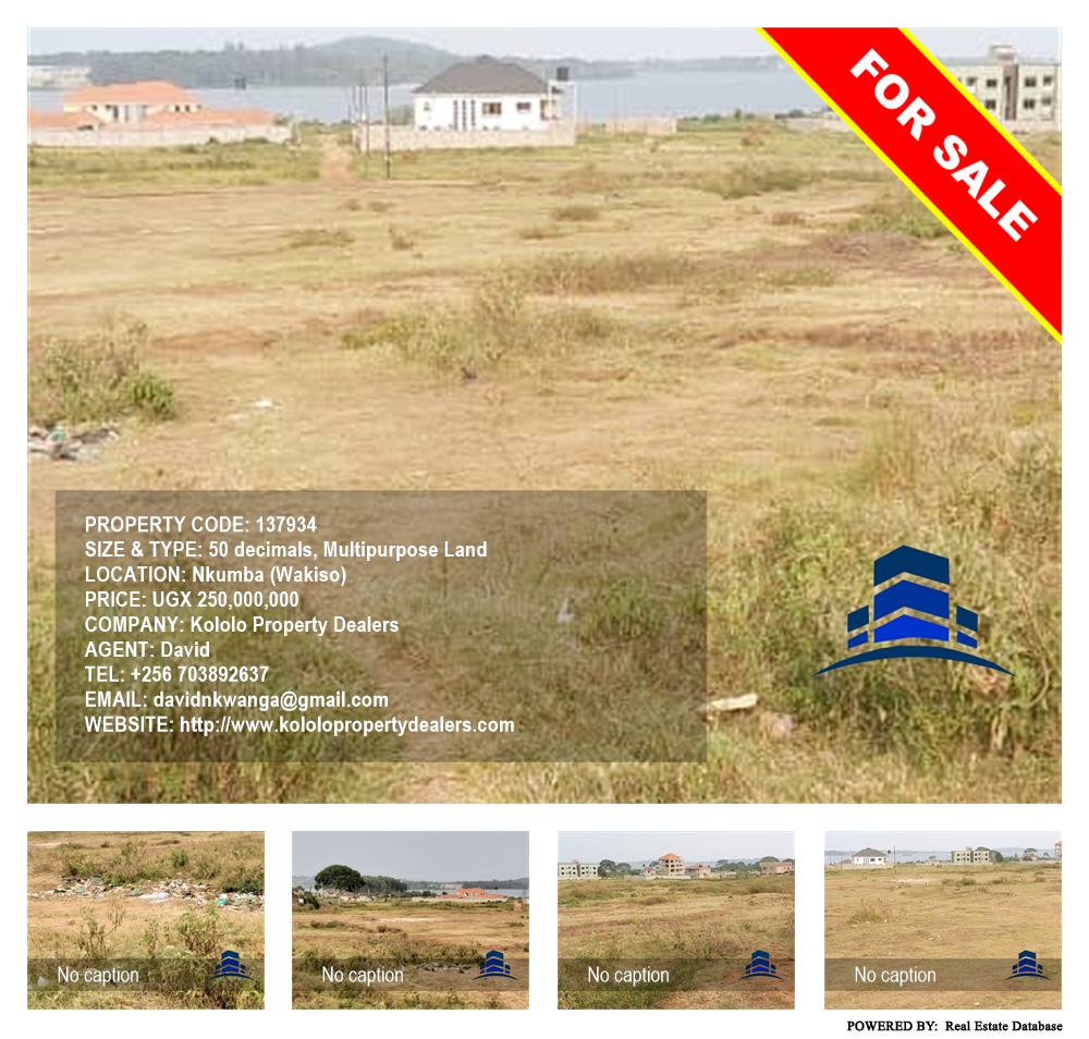 Multipurpose Land  for sale in Nkumba Wakiso Uganda, code: 137934