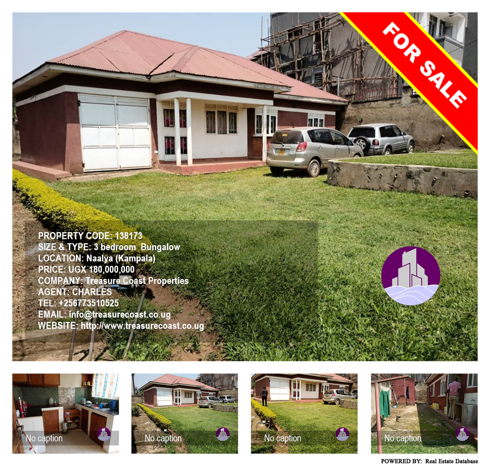 3 bedroom Bungalow  for sale in Naalya Kampala Uganda, code: 138173