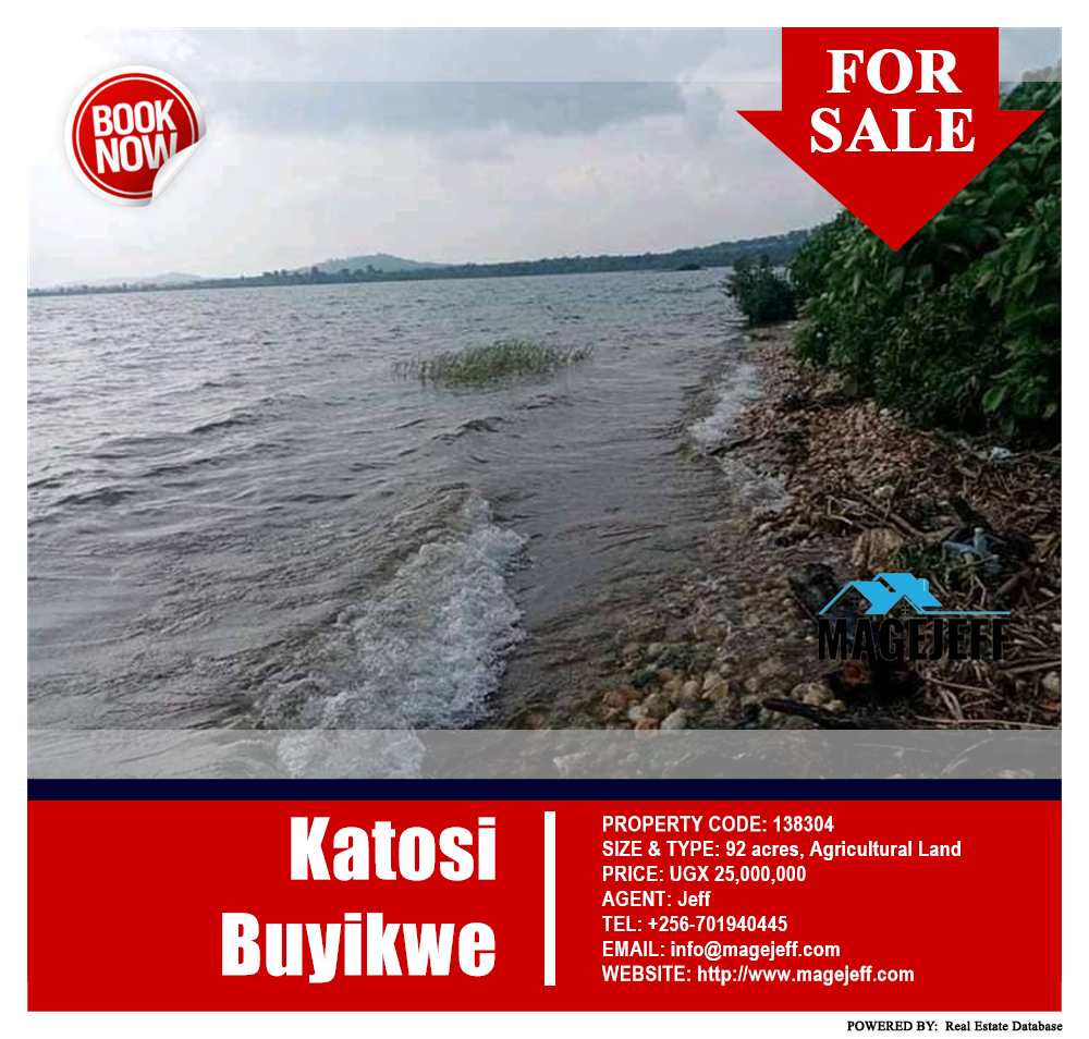 Agricultural Land  for sale in Katosi Buyikwe Uganda, code: 138304