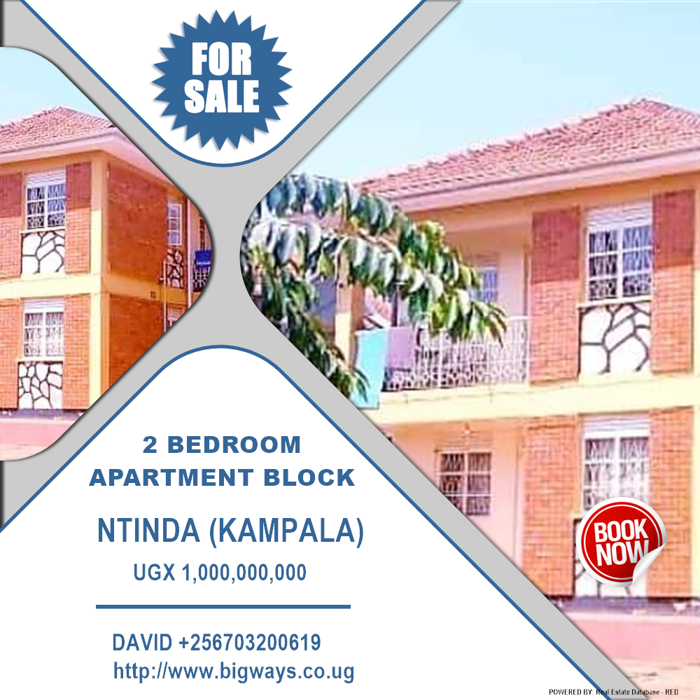2 bedroom Apartment block  for sale in Ntinda Kampala Uganda, code: 138527