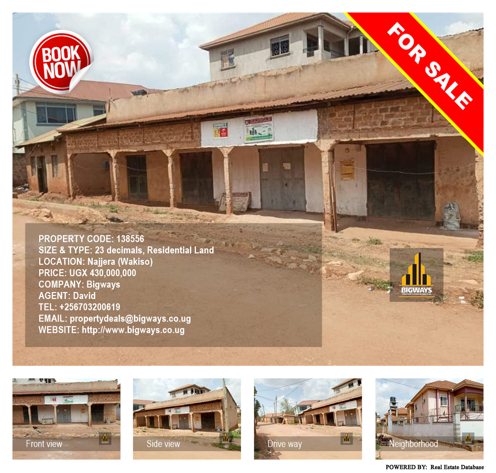 Residential Land  for sale in Najjera Wakiso Uganda, code: 138556